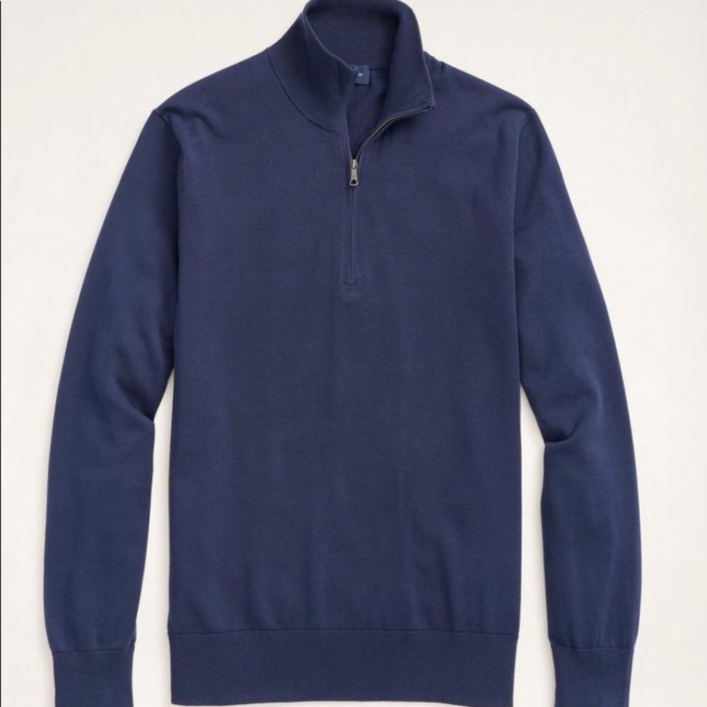 1/4 zip Brooks brothers light weight sweater